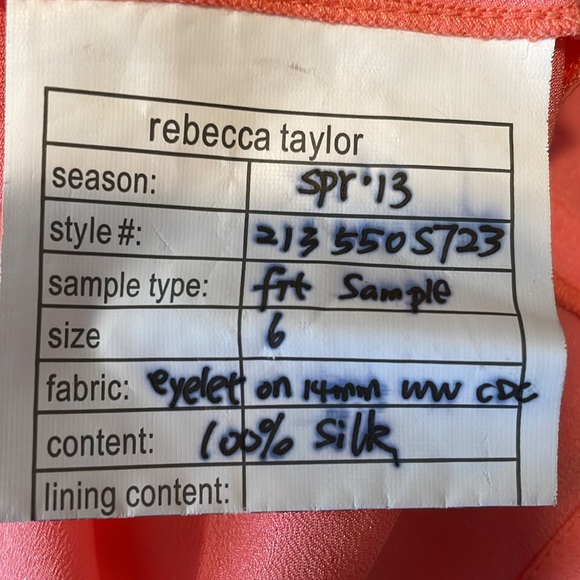 Silk Eyelet Mini Skirt - Picture 4 of 7